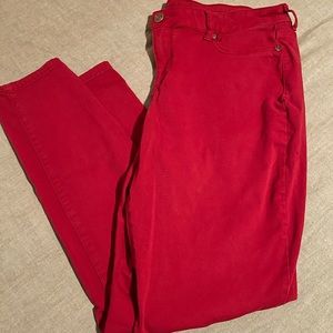 Maurices XL red jegging